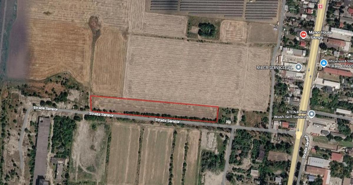 Teren intravilan de vânzare, 10000mp Giurgiu