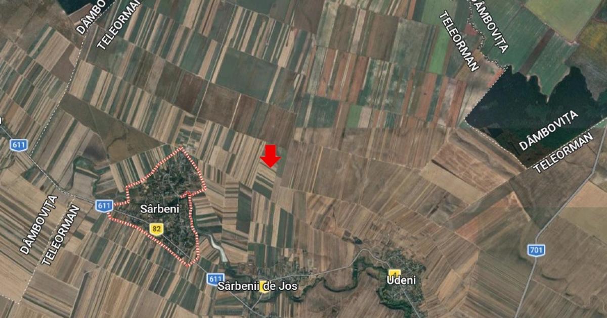 Vanzare teren extravilan Sarbeni jud Teleorman