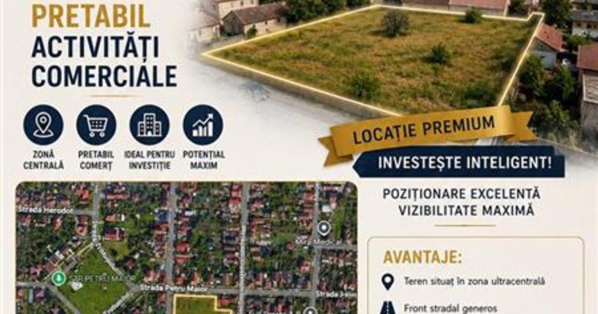 VINDEM TEREN ULTRACENTRAL IN LIPOVA