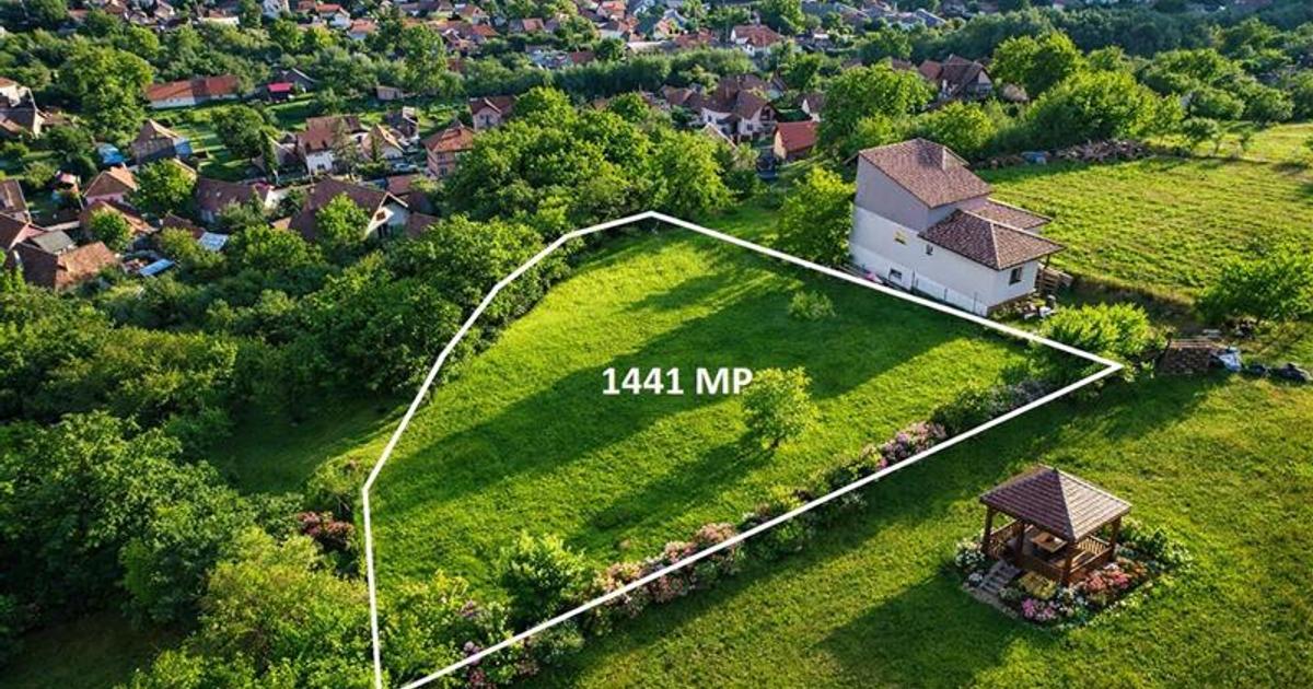 Teren intravilan, cu panorama superba, in Sfantu Gheorghe, Covasna