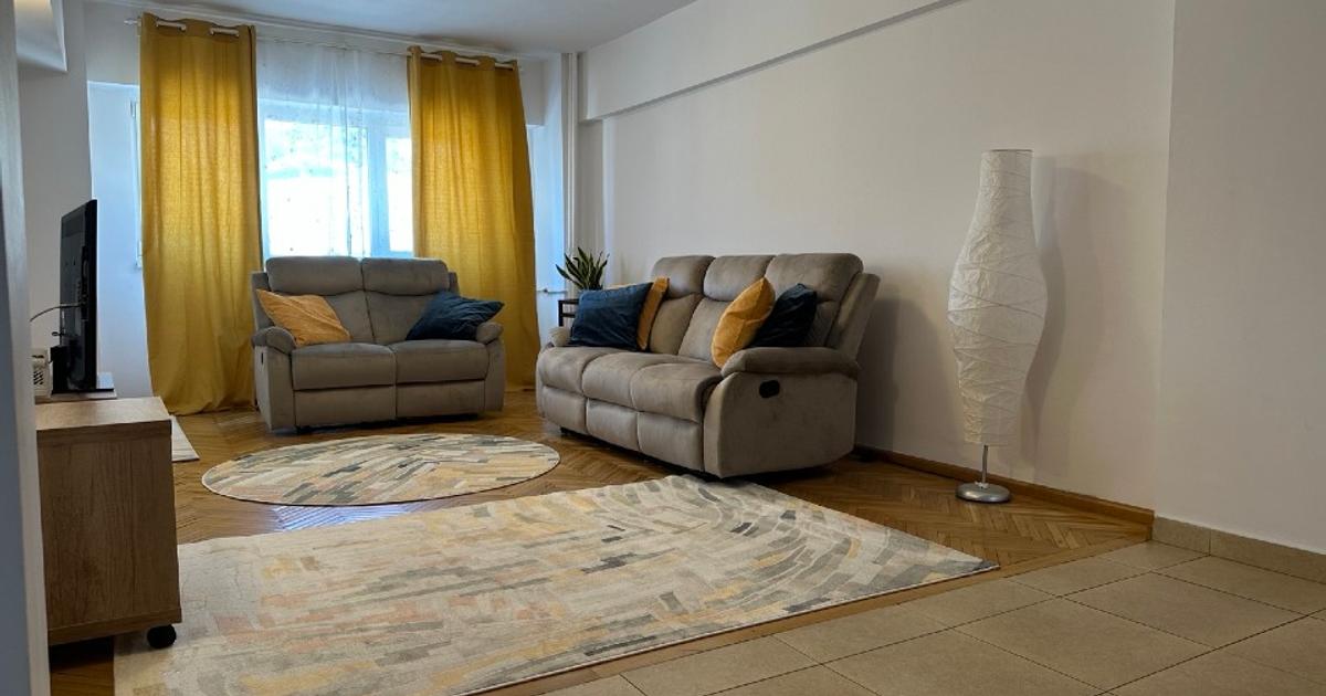 4 camere decomandate, 2 băi, 96 mp, Piața Lahovari, bloc 1980