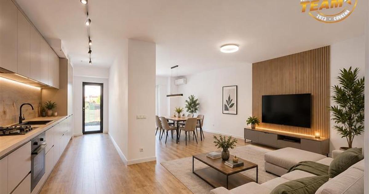 Premiera in judetul Covasna! Apartament NZEB A+, gradina proprie, 111 mp, terase