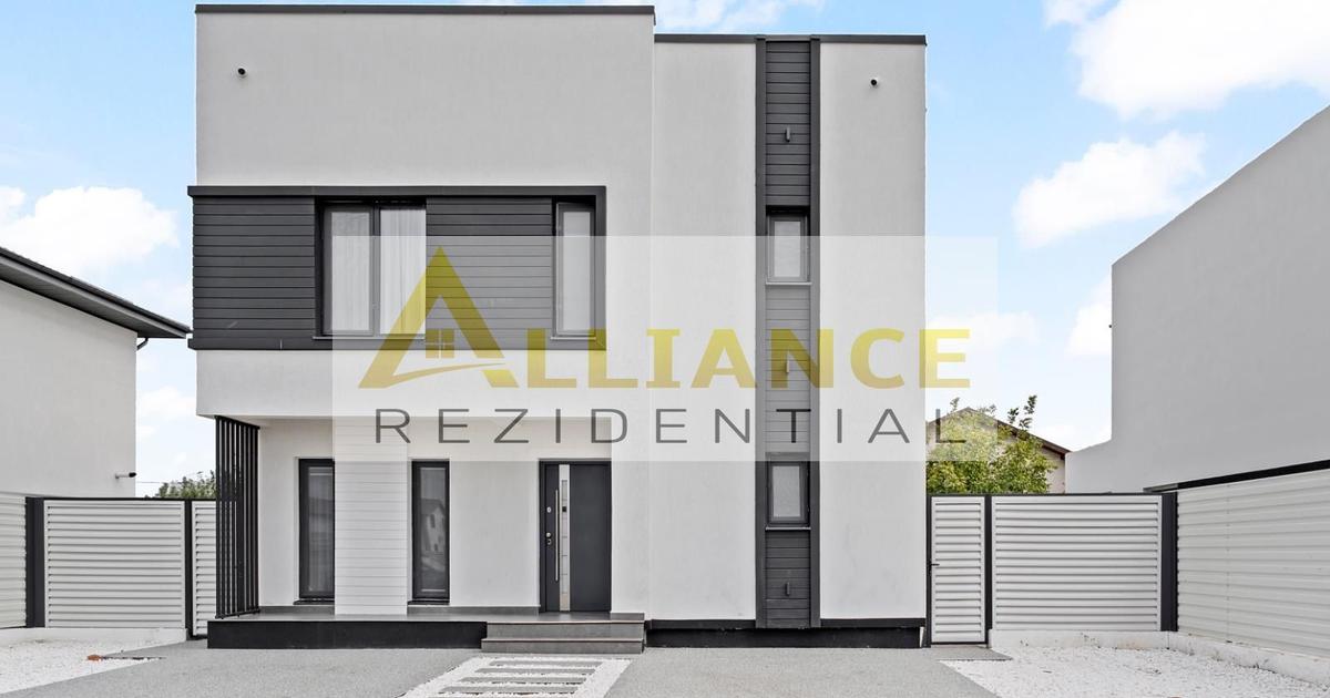 {STRADA MIORITA} Vila individuala cu 4 camere - 2 bai | Teren 309 MP