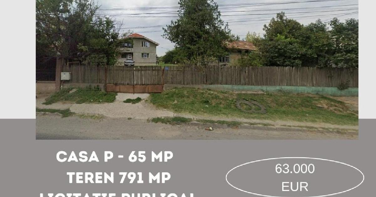 Casa P - 65 mp + Teren 791 mp, Bora