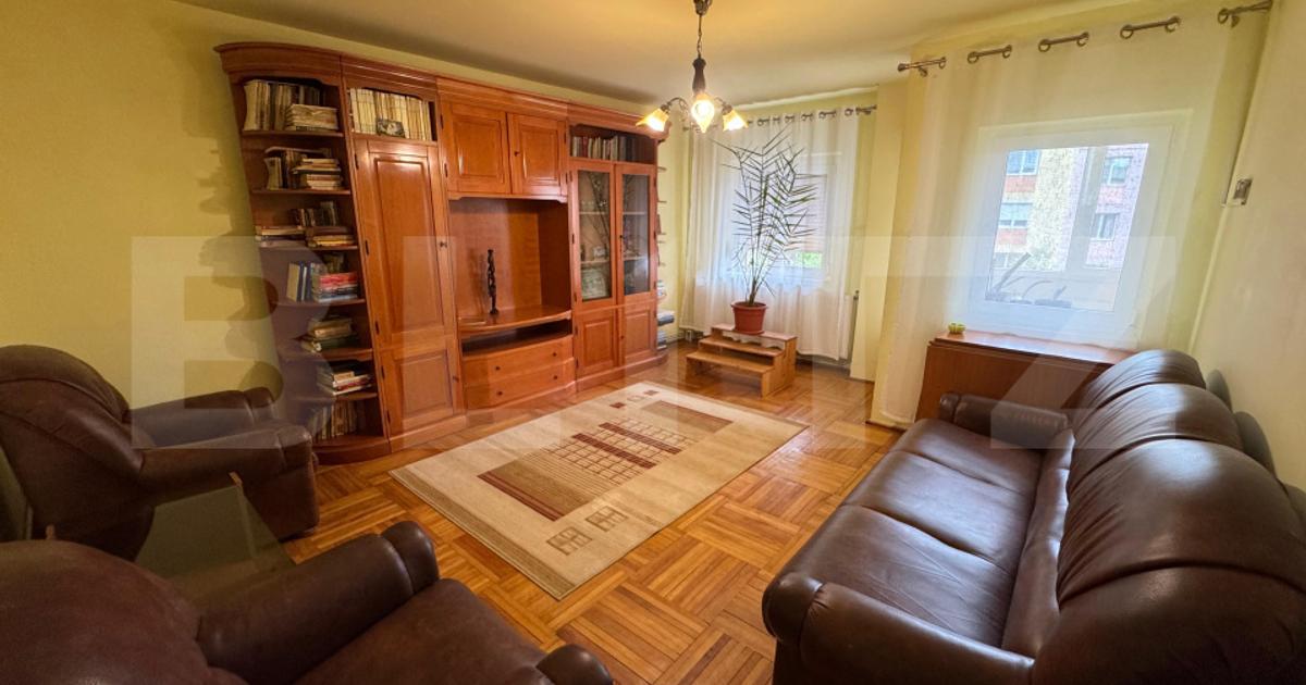 Apartament de inchiriat, 3 camere, 78 mp, decomandat, George Enescu