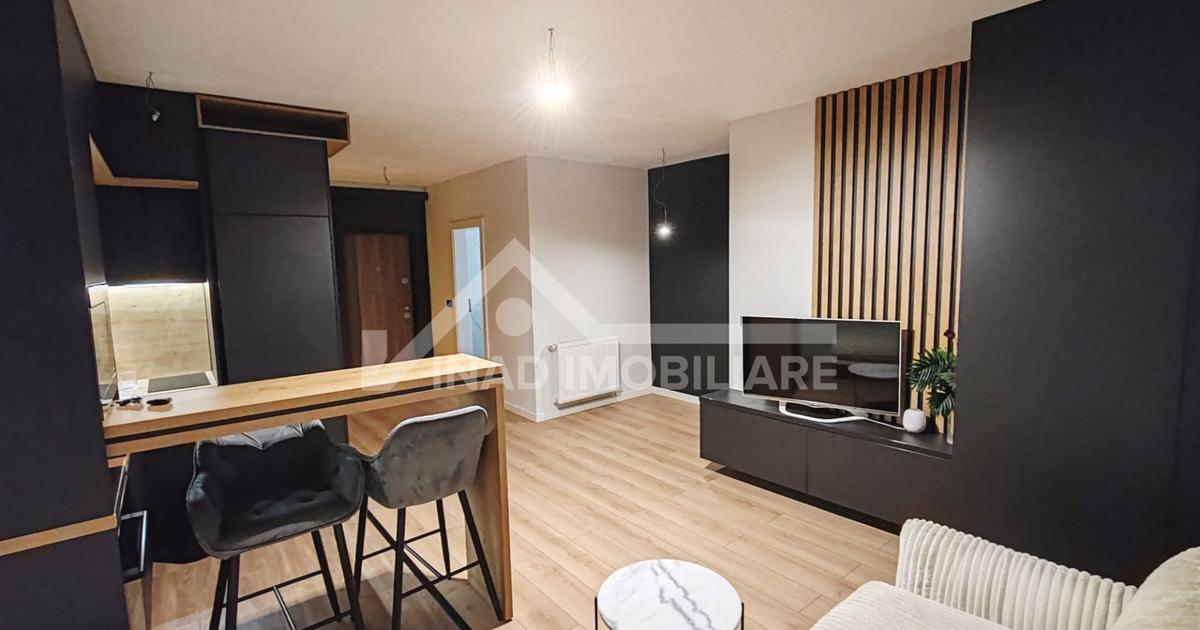 Apartament cu 2 camere, mobilat modern, parcare, Strada Tineretului