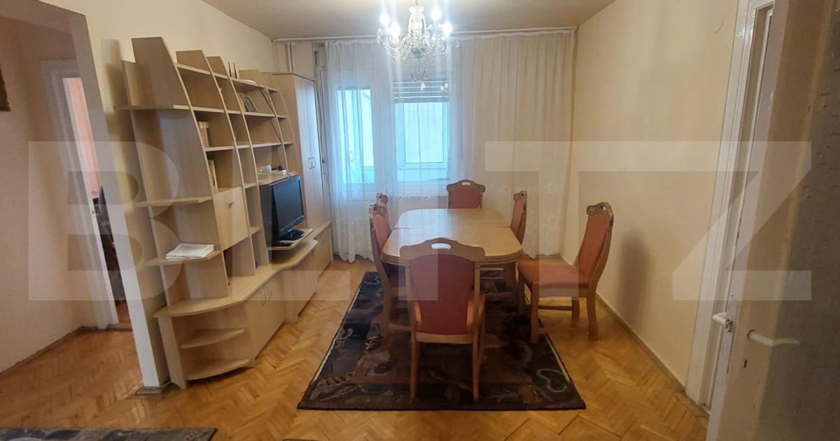 Apartament de inchiriat, 3 cam, Decebal