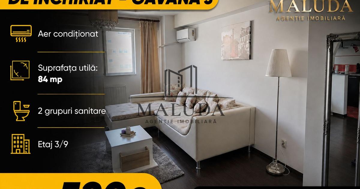 Apartament 3 camere de inchiriat in Gavana 3!