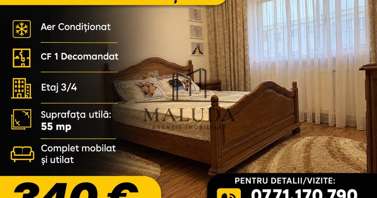 Apartament 2 camere de inchiriat in Popa Sapca!