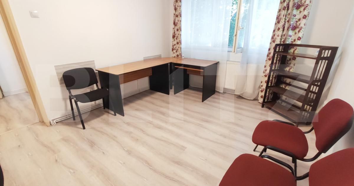 Spațiu birou 30 mp, 2 camere, balcon, zona Centrală - Tribunal