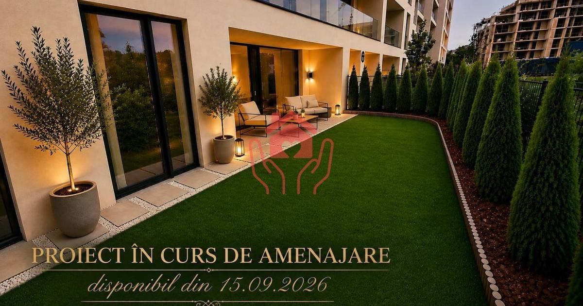 JANDARMERIEI (THE IVY)-2 camere + birou, PRIMA LOCUIRE, curte privata, parcare!