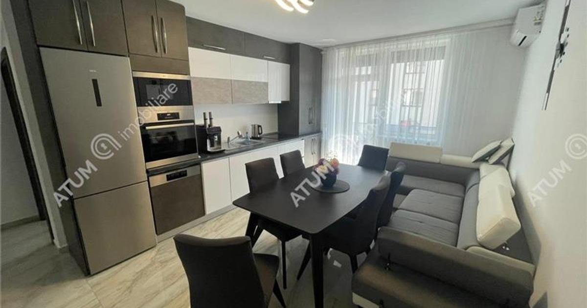 Apartament modern 3 camere balcon loc parcare in Selimbar Sibiu