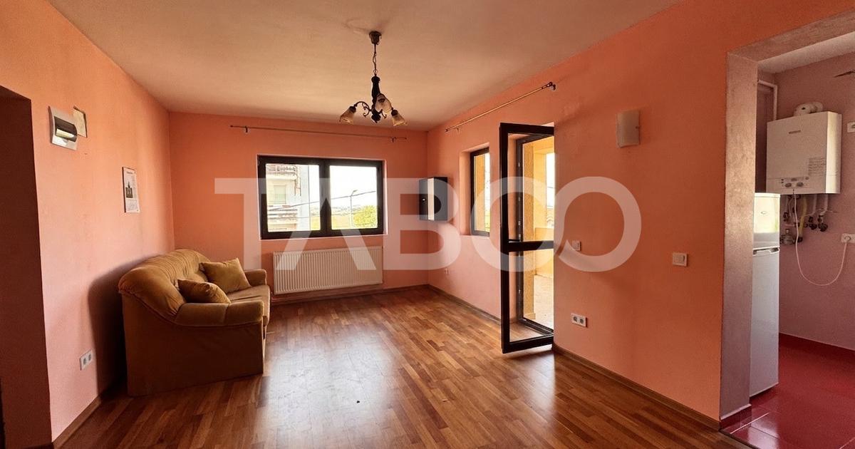 Apartament 2 camere de inchiriat mobilat utilat 50 mpu Tilisca Sibiu