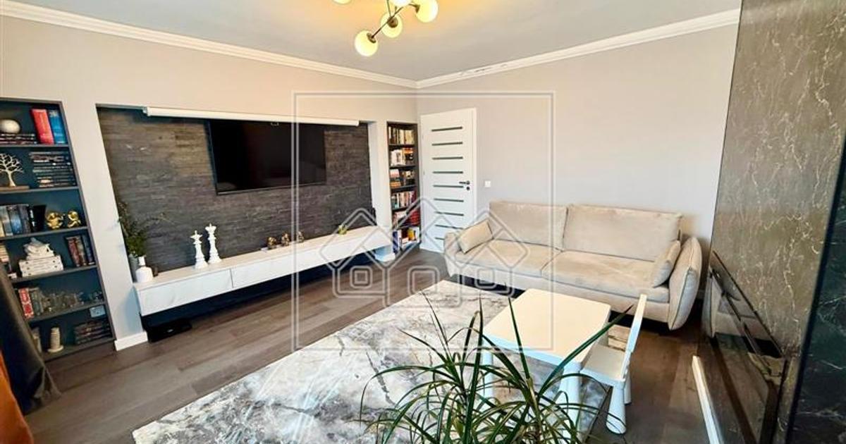 Apartament tip duplex de inchiriat in Sibiu – 5 camere, 119,5 mp si 2 balcoane –