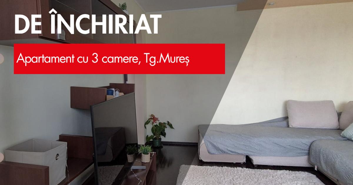 APARTAMENT CU 3 CAMERE DE ÎNCHIRIAT