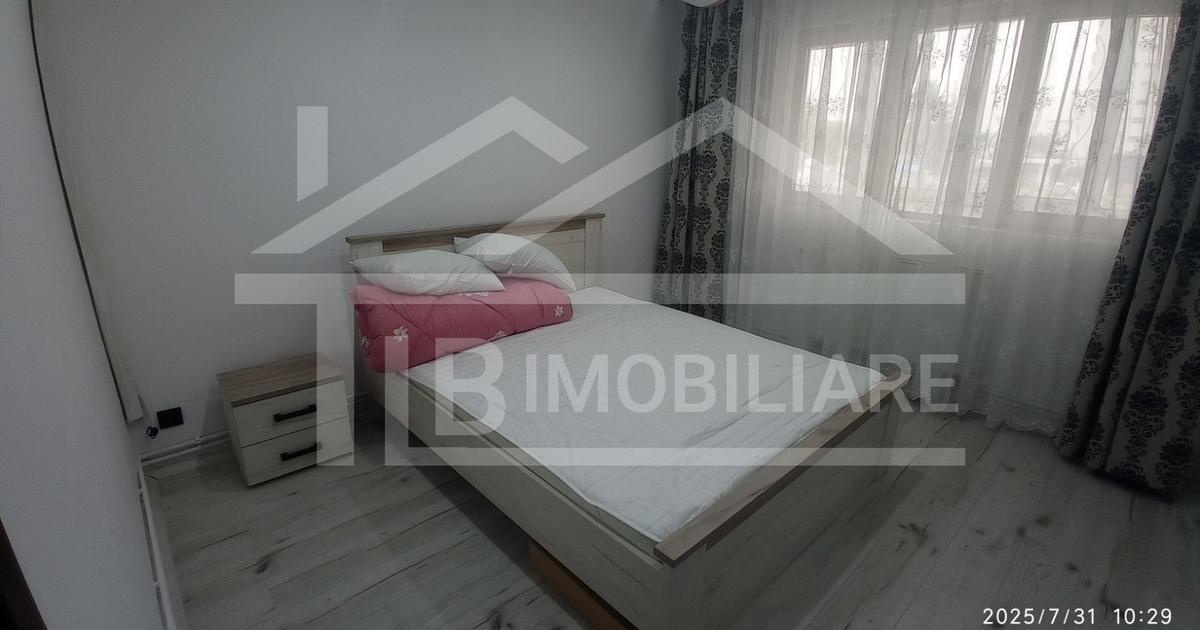 Apartament cu 3 camere, decomandat, pet friendly ,65mp, zona Gara Mare