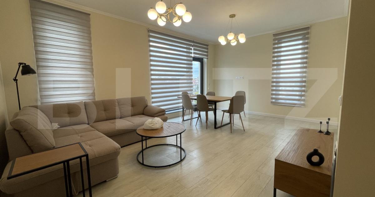 Apartament 4 camere, 125 mp, 2 parcări