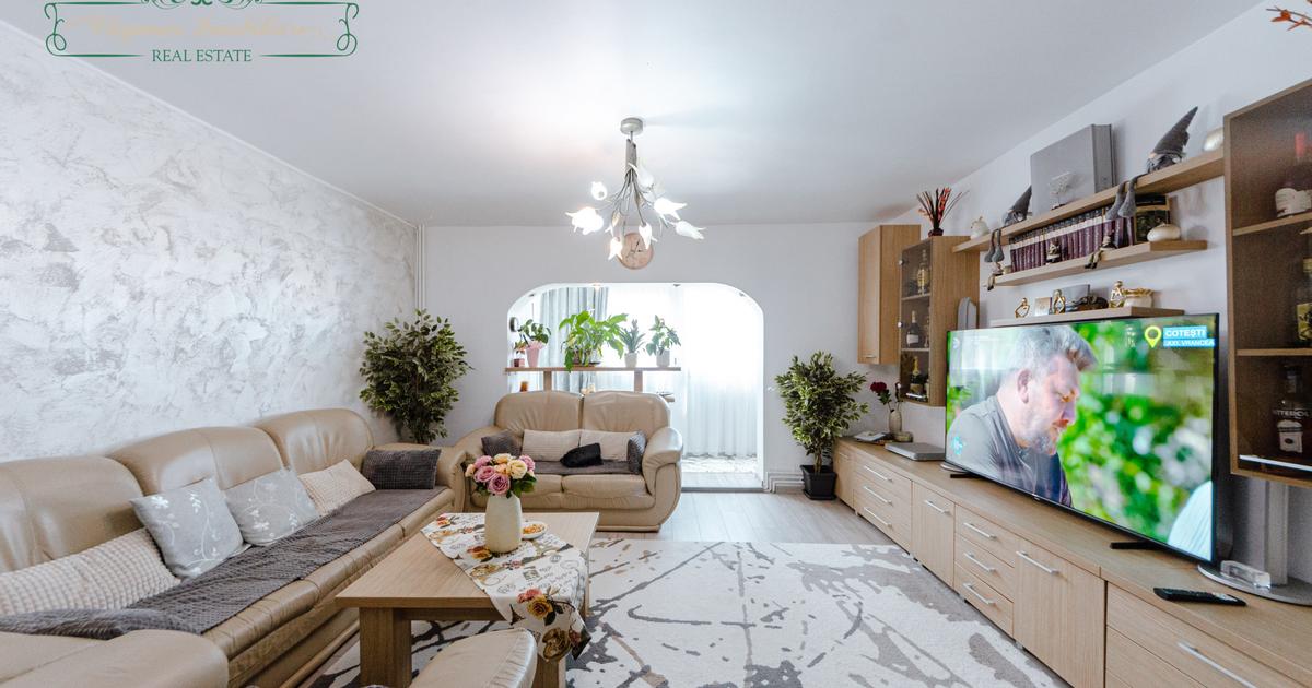 Apartament spațios cu 5 camere, centrală proprie,  zona Micălaca Miorița, Arad