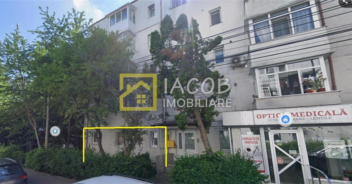 Apartament cu doua camere, parter, str. Miron Costin, Bacau, pretabil activitati