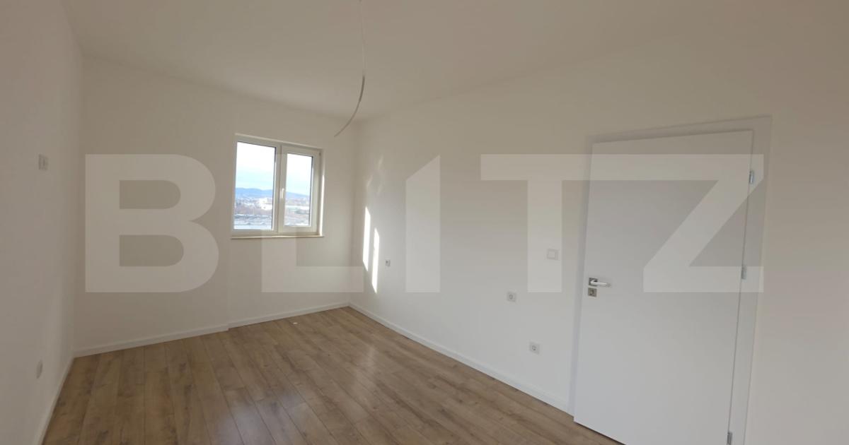 Apartament 3 camere, 56 mp, 2 balcoane (11 mp + 6,35 mp), finisaje premium