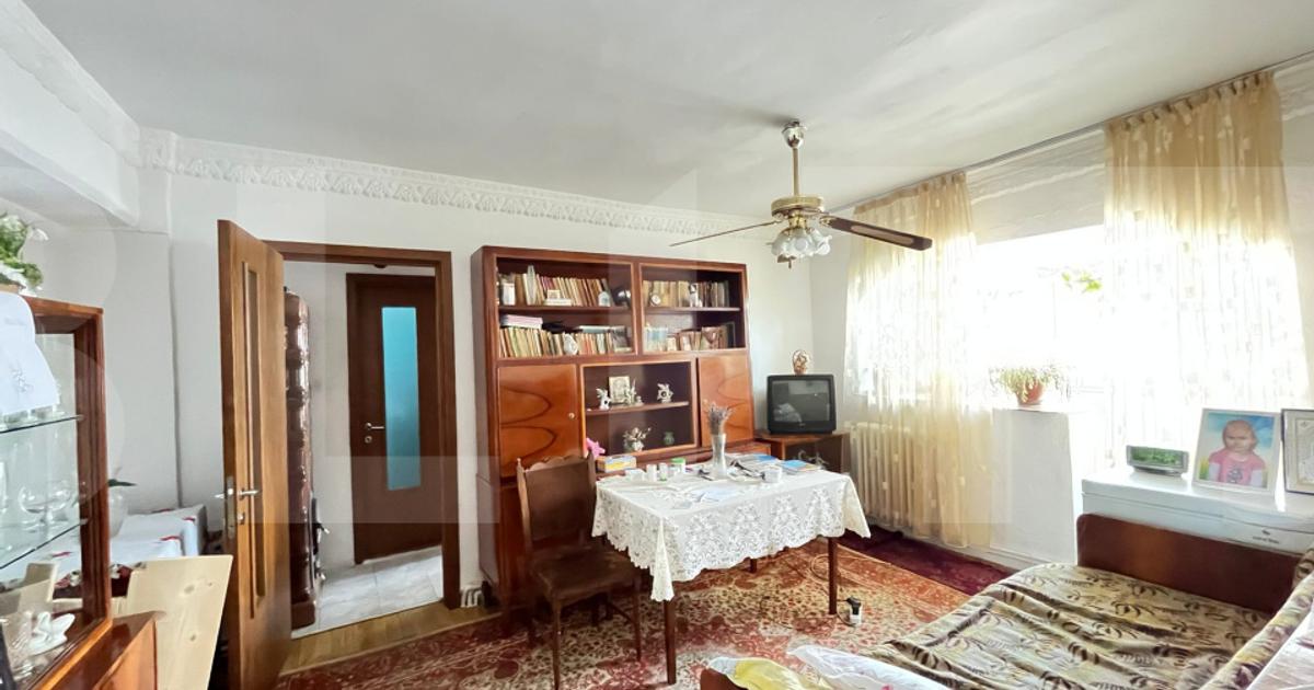 Apartament 3 camere semidecomandat, 58 mp, etaj 4 – zona Gării