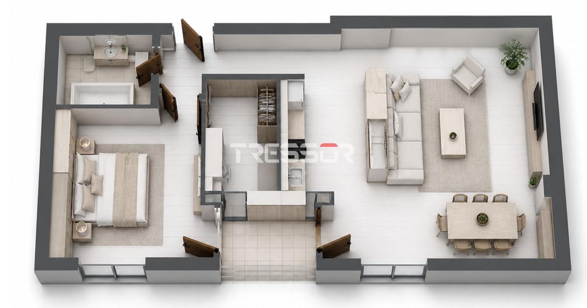 Apartament 2 camere de vânzare în Campus Universitar Constanța | 60 mp