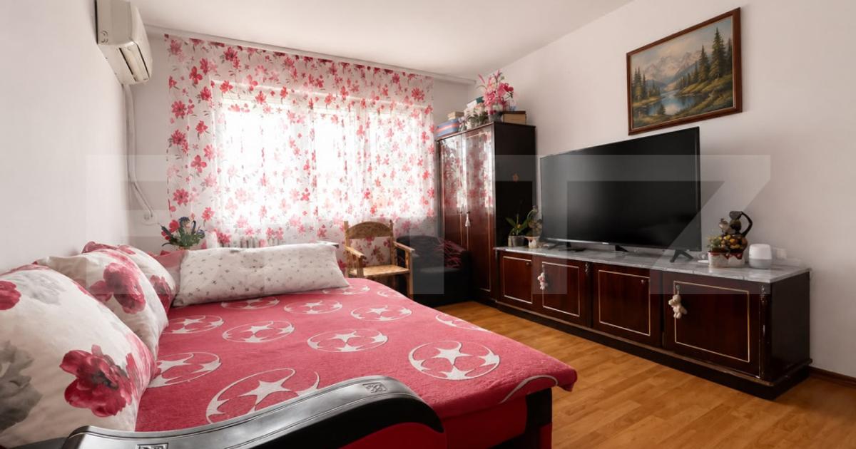 Apartament cu 2 camere, semidecomandat, climă, acoperiș nou, Minerului