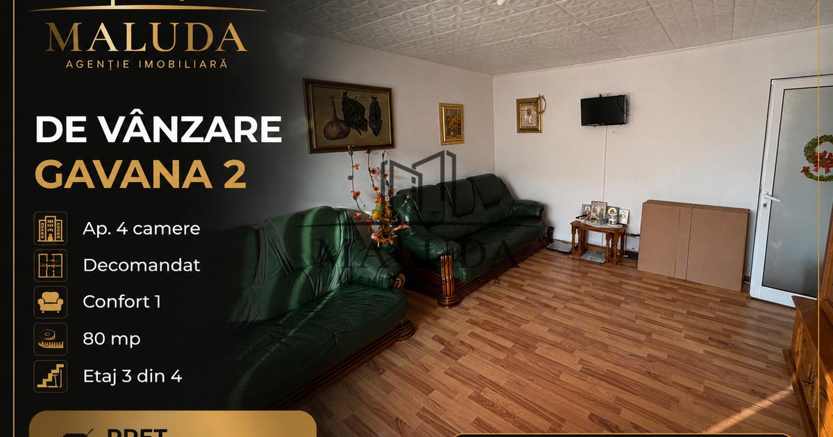 Apartament 4 camere Gavana 2