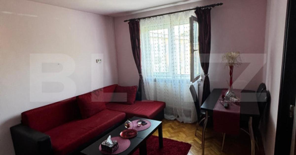 Apartament 3 camere, 45 mp, zona Mureșeni