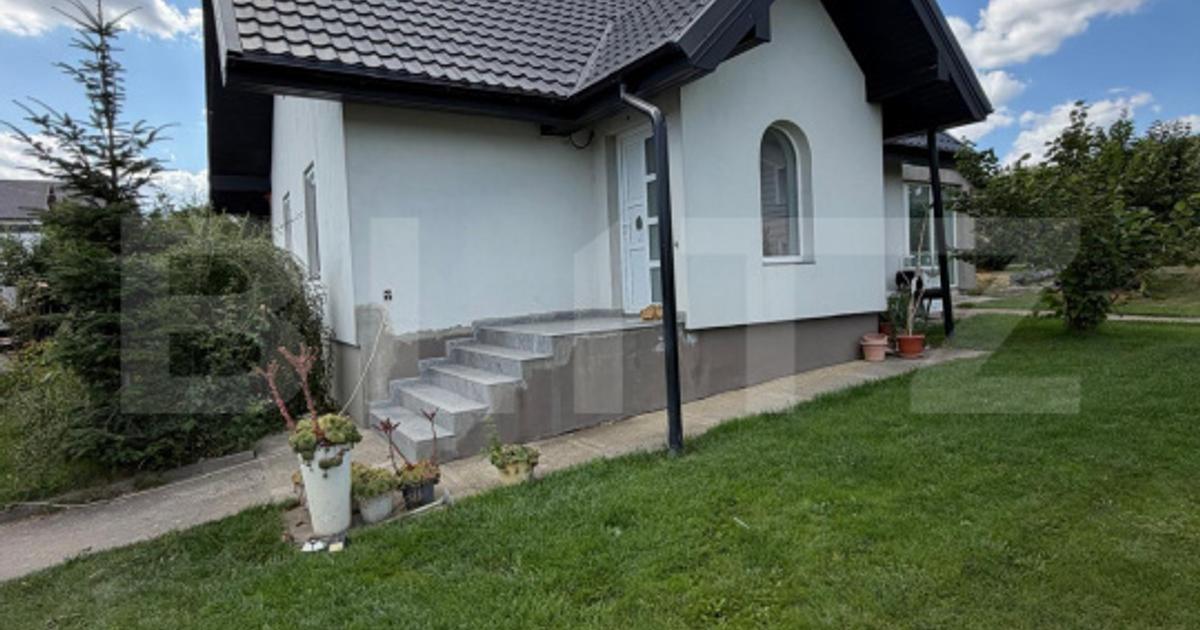 Casa individuala de inchiriat, 90 mp, teren 300 mp, zona Moara