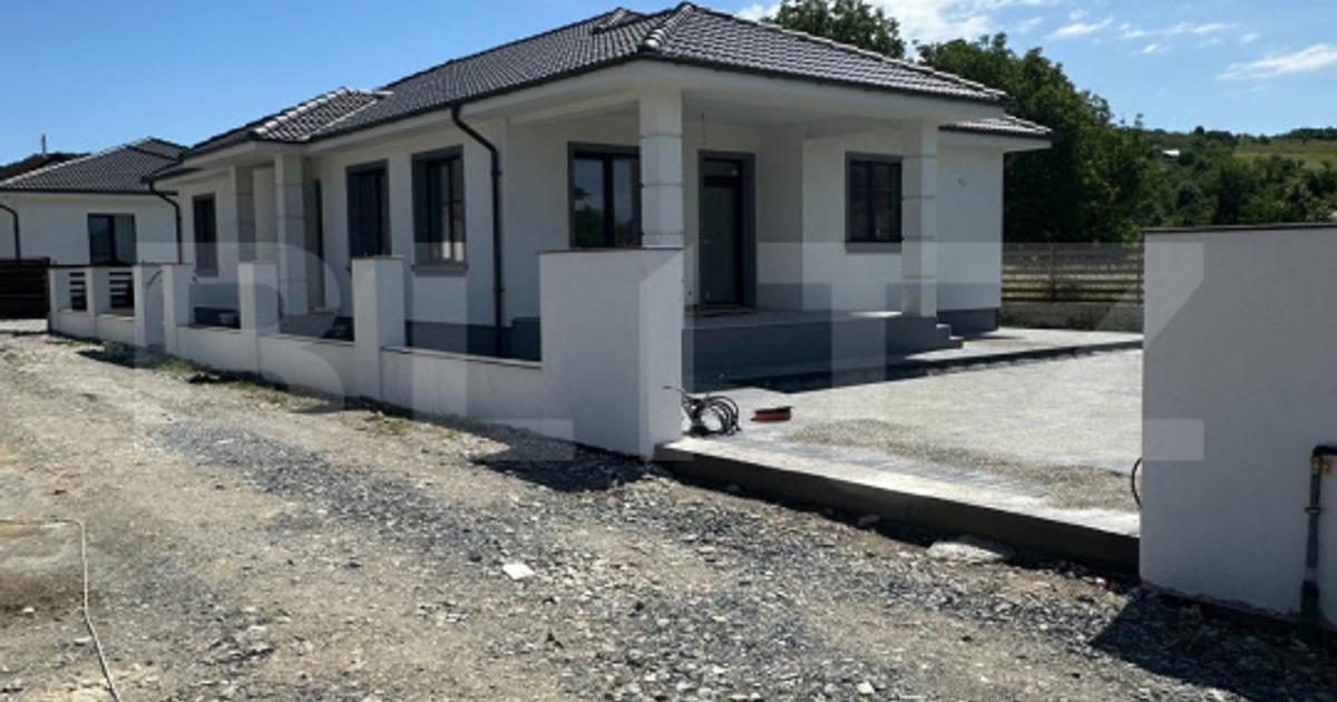 Casă modernă pe un singur nivel, 118 mp utili, în cea mai bună zonă a orașului.