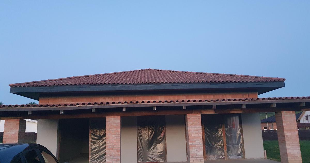 Casă Noua P la rosu CIUGUD 3 camere 2 Bai 743 mp. Teren toate utilitatile Ciugud