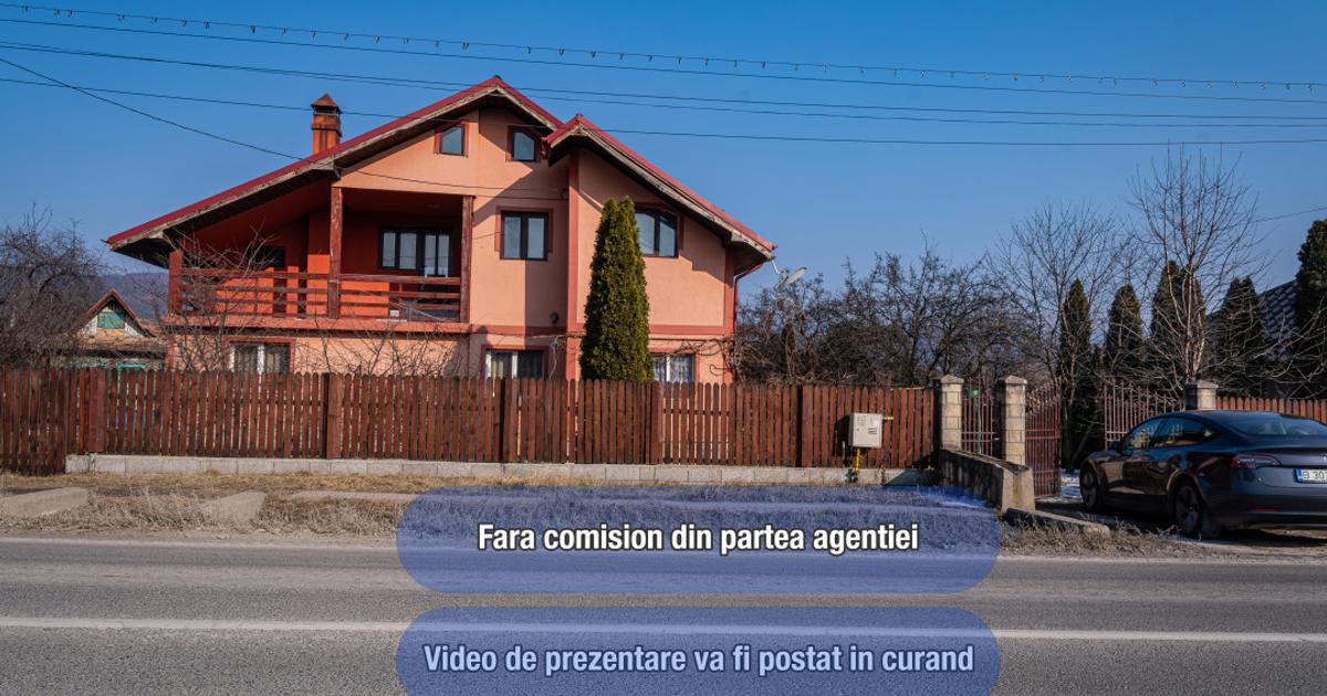 Casa spațioasă din Comănești – locuință pentru familii mari sau sediu de firma?