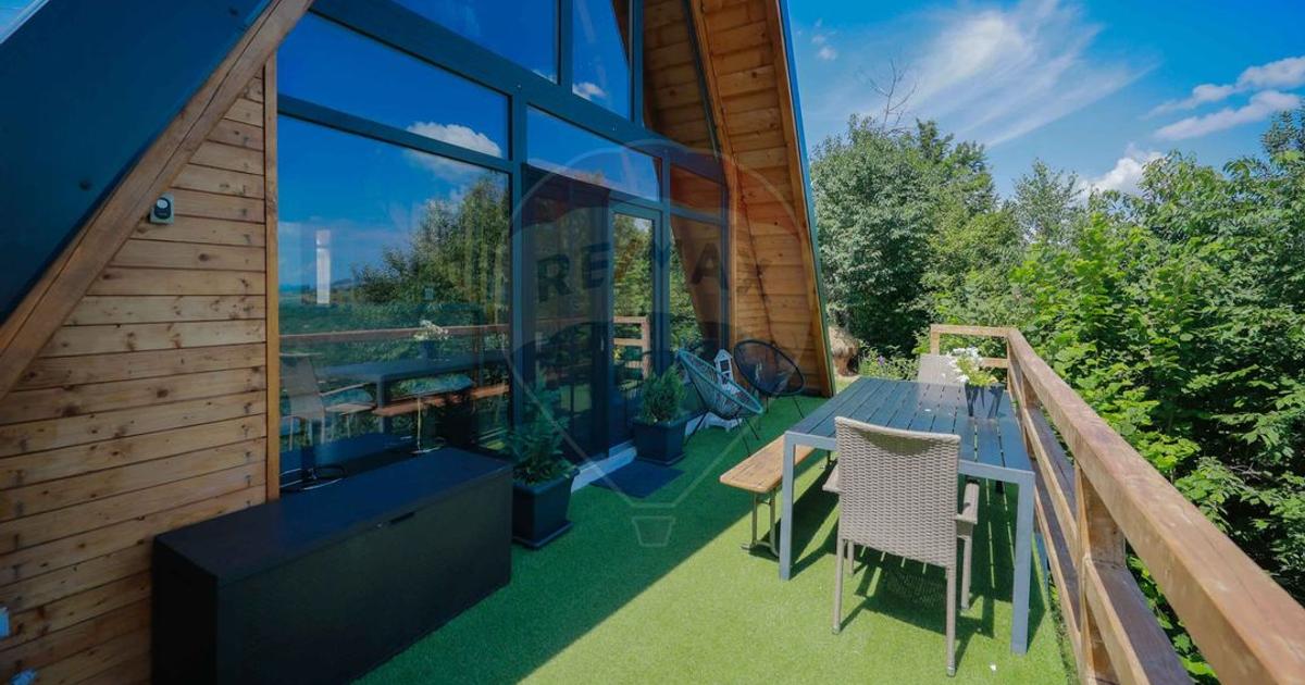 Cabană A-frame, Damiș, Bratca, Afacere la cheie De Vânzare