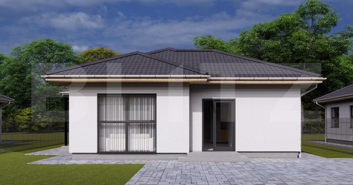 Casă 120 mp utili, teren 468 mp, cartier nou – Livezeni