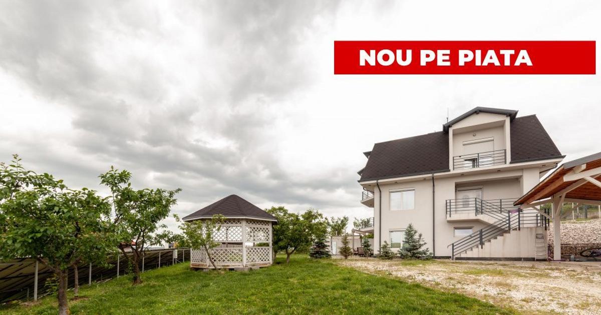 Vila cu autonomie energetica si 1255 mp teren – Stefanestii Noi - 0% comision