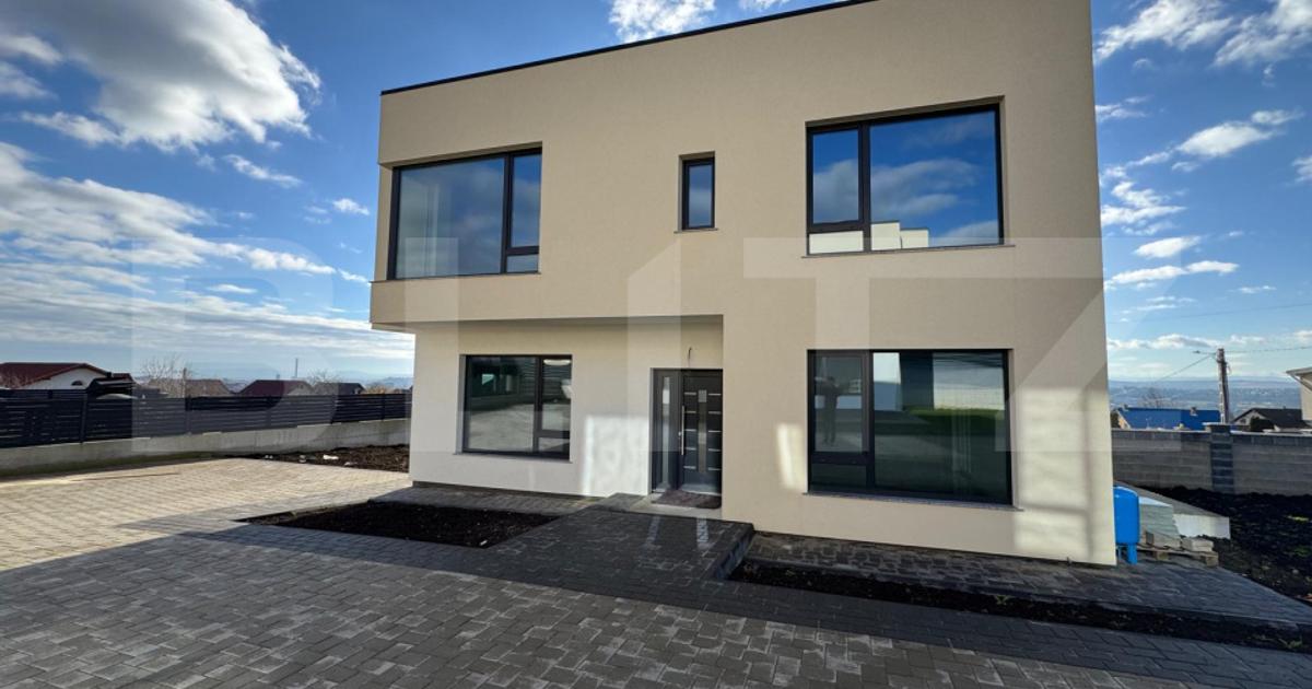 Casa moderna, cartier privat, 120 mp utili, 600 mp teren, Burdujeni