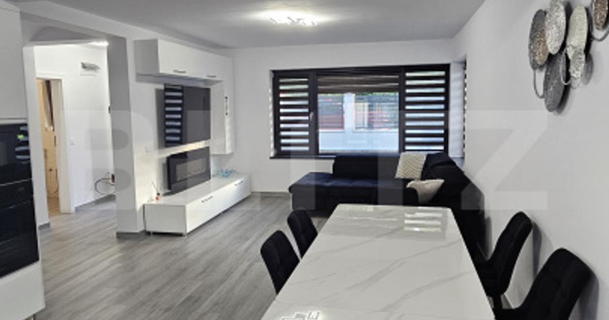 De închiriat – jumătate de duplex, construcție nouă