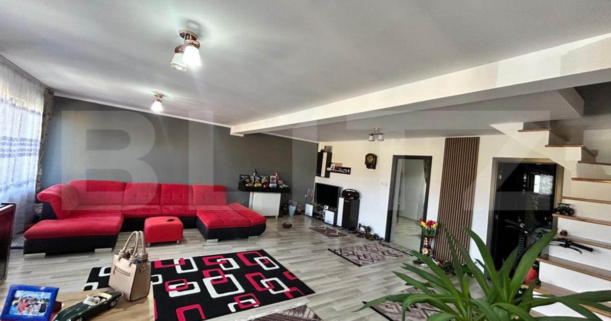 Duplex modern - 142 mp utili, 300 teren - zona Dedeman, Bistrița