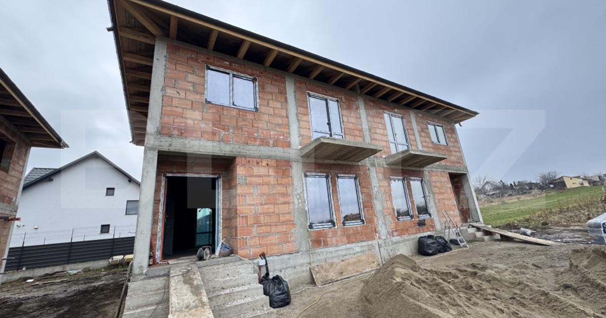 Duplex Tisauti, 90 mp utili, 200 mp teren, posibilitate rate !
