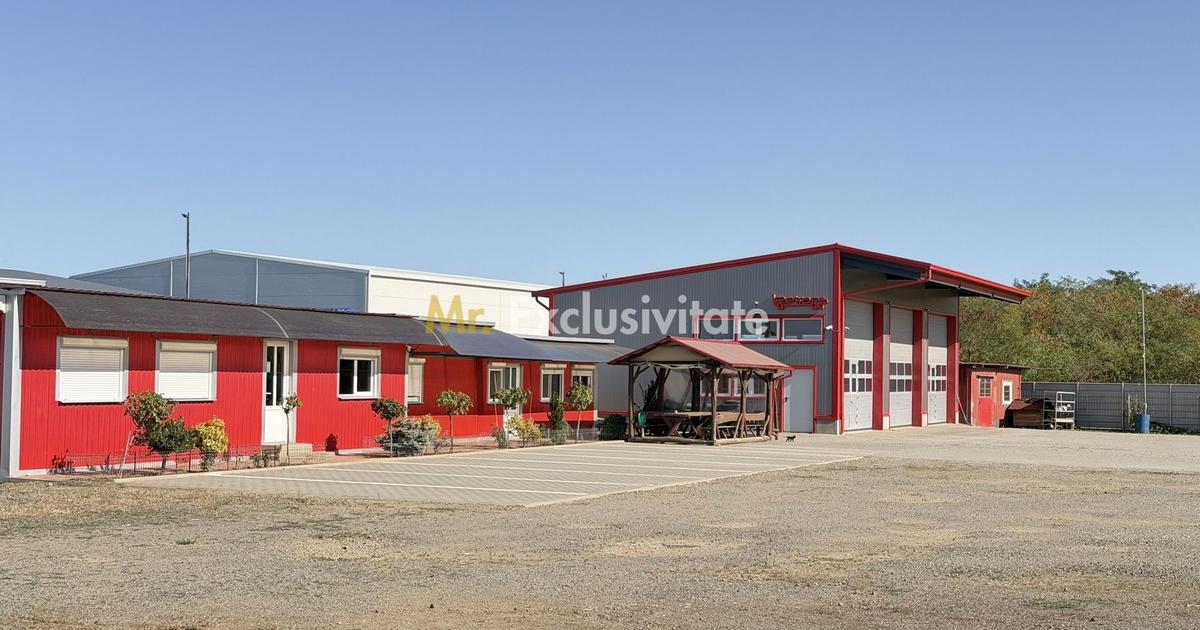 Inchiriere Hală Garaj/ Clădire de birouri-Teren 4000 mp – Carei
