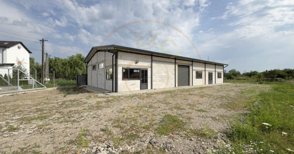 Inchiriere Hală Producție/Depozitare 300 mp, Teren 1791 mp - Carei