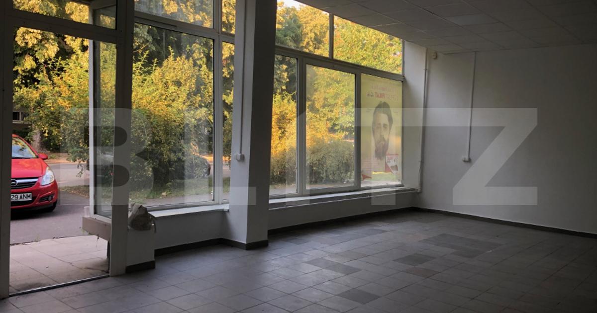 Spatiu comercial cu vitrina stradală de 20ml, 265 mp, zona Closca