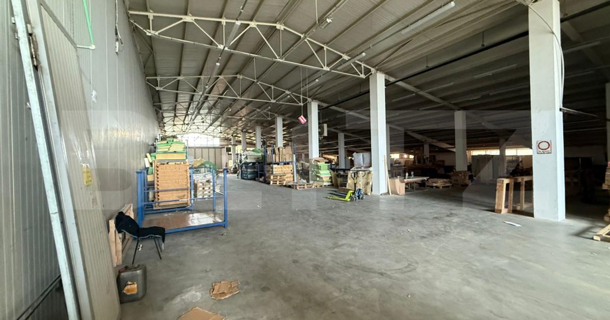 Hala industrială 3000 mp de închiriat – zona Strada Careiului