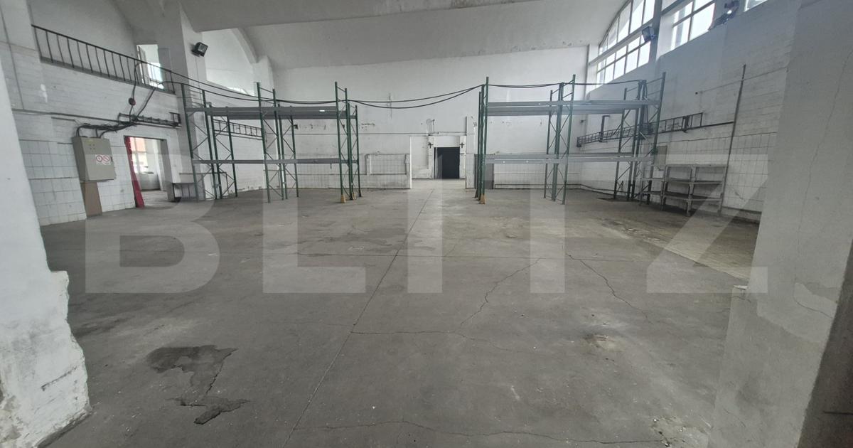 Depozit si hale industriale de inchiriat, total 4000 mp, zona Closca