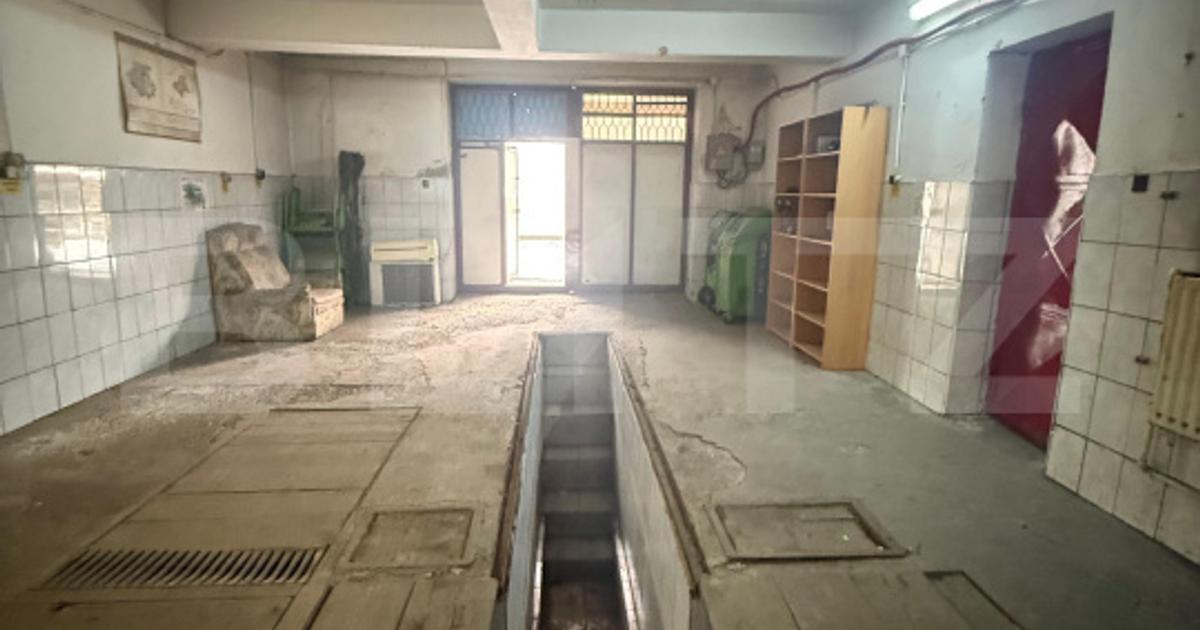 Hala industriala echipata complet service, 90 mp, zona Scheia