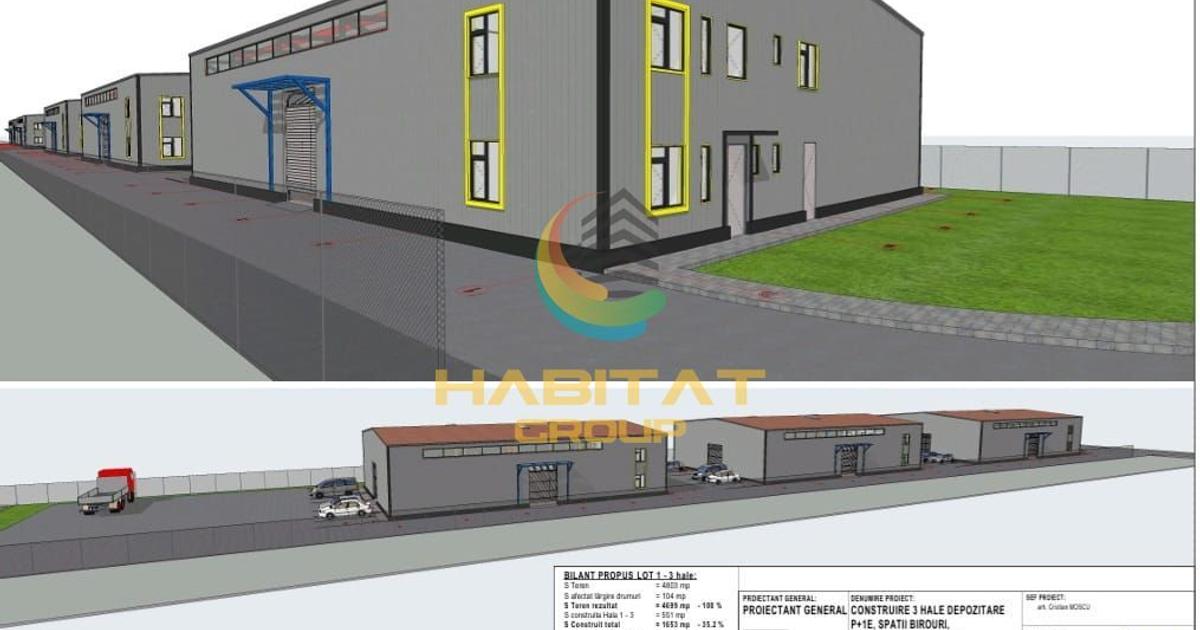 Hala industriala NOUA- Centura Sud-Vest