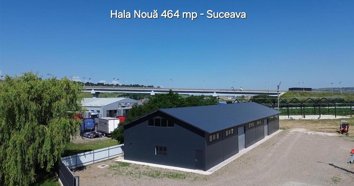 Hală Nouă de Închiriat în Ițcani, Suceava | 464 mp | Te