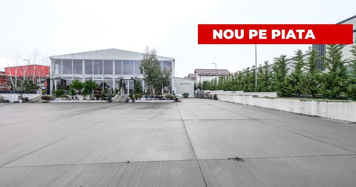 Hală industrială / spațiu comercial – VÂNZARE – DN 65B – Bradu, zonă comercială