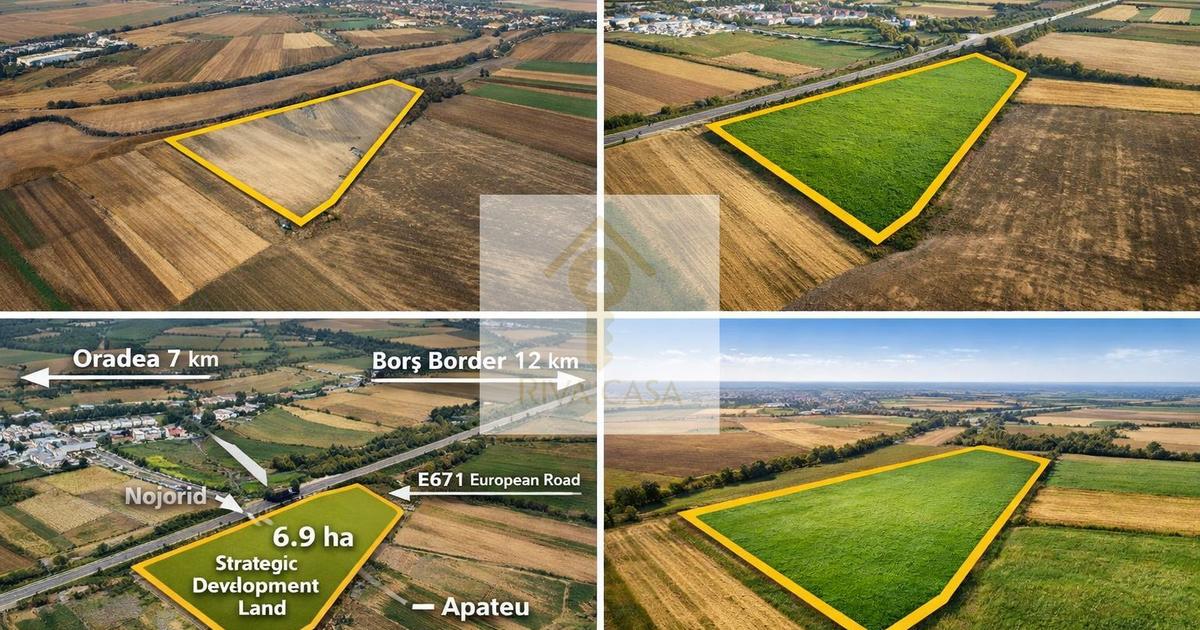 🏡 Teren ideal pentru investiție – Nojorid, Bihor